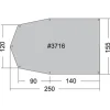 Tatonka Tent Underlay 250x155cm 8