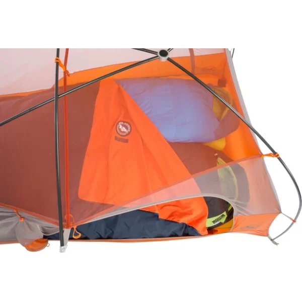 Big Agnes Bâche De Sol Pour Tente 90×90″, Orange/bleu 1