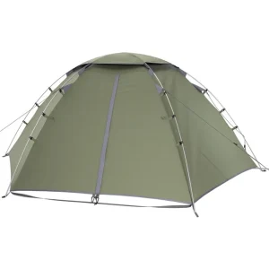 CAMPZ Drenthe 2P TC Tente, Vert/gris 14