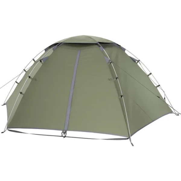 CAMPZ Drenthe 2P TC Tente, Vert/gris 5