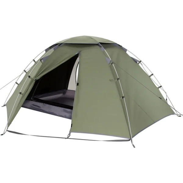 CAMPZ Drenthe 2P TC Tente, Vert/gris 6