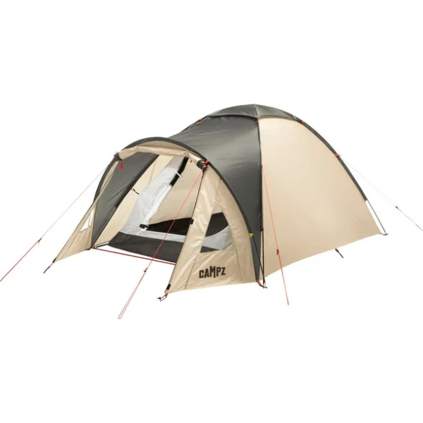 CAMPZ Veneto XW Tent 3P, Beige/gris 4