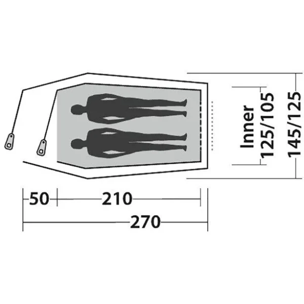 Easy Camp Energy 200 Tente, Vert/olive marque pas cher en ligne 7
