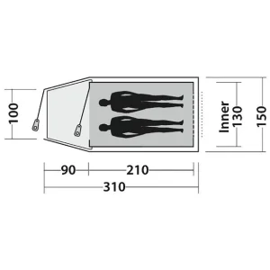 Easy Camp Spirit 200 Tent, Vert/olive 15