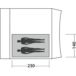 Easy Camp Wimberly Tente Intérieure, Gris remise en ligne 6