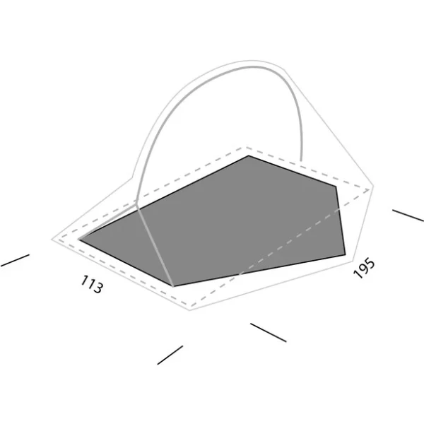 Large choix en ligne Exped Mira I HL Footprint, Noir 3
