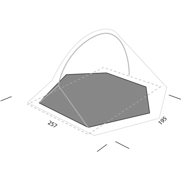 Exped Mira III HL Footprint, Noir 3