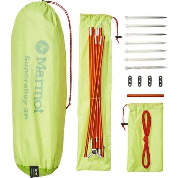 Marmot Superalloy 3P Tent, Vert 7