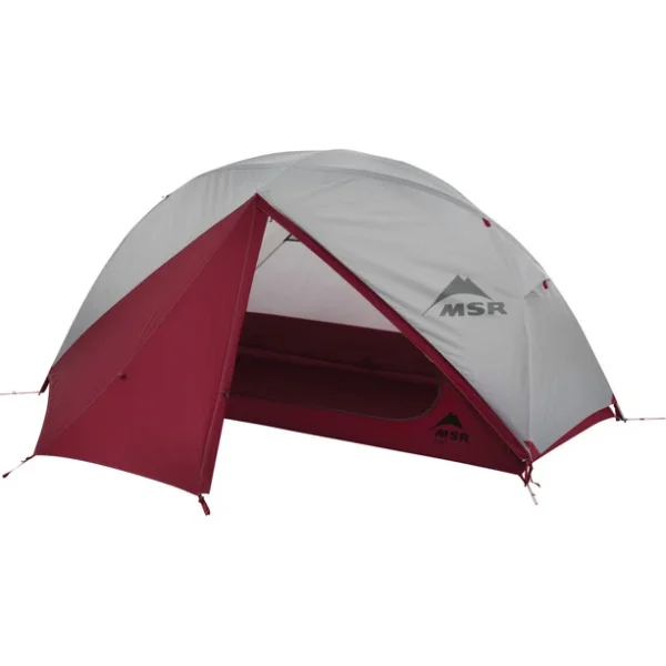 MSR Elixir 1 Tente, Gris/rouge 1