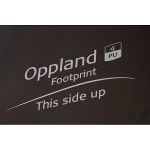 Nordisk Oppland 4 Footprint, Noir 10