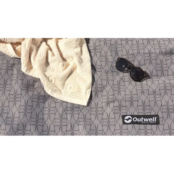 Outwell Avondale 5PA Tapis Tissé Plat, Gris/noir 3