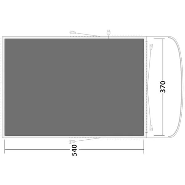 magasin pour Outwell Colorado 6PE Bâche De Sol, Gris 3