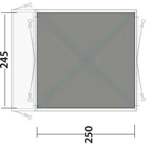 site en ligne Outwell Milestone Tapis Tissé Plat Tableau De Bord/Shade, Gris/noir 9