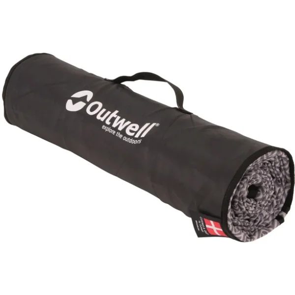 nouveau produit Outwell Newburg 160 Tapis Tissé Plat, Gris/noir 1