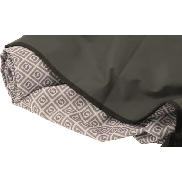 nouveau produit Outwell Newburg 160 Tapis Tissé Plat, Gris/noir 3