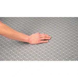 nouveau produit Outwell Newburg 160 Tapis Tissé Plat, Gris/noir 9