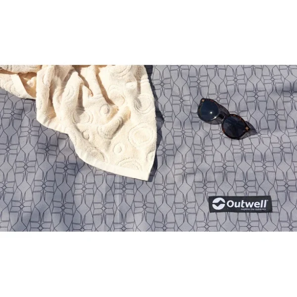 magasin paris Outwell Montana 6PE Tapis Tissé Plat, Gris 3