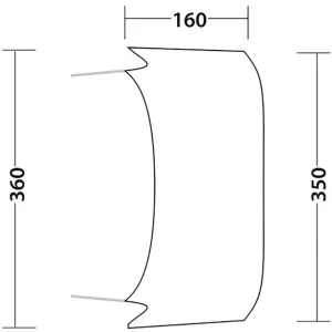 Outwell Universal Connector L, Gris 9