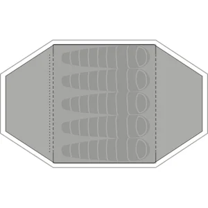 excellents soldes Robens Cobra Stone 5 Footprint, Noir 6