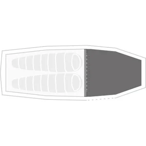 Robens Groundsheet For Pioneer And Voyager 2EX, Gris 9