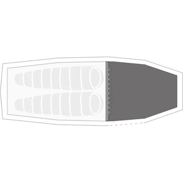 Robens Groundsheet For Pioneer And Voyager 2EX, Gris 4