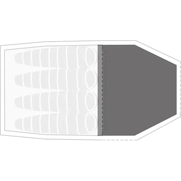 prix pas cher Robens Groundsheet For Versa 4 And Nordic Lynx 4, Gris 3