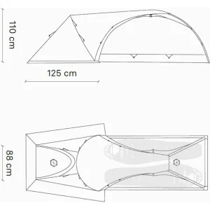 Samaya Assaut2 Nylon Vestibule, Gris comparez les prix 9