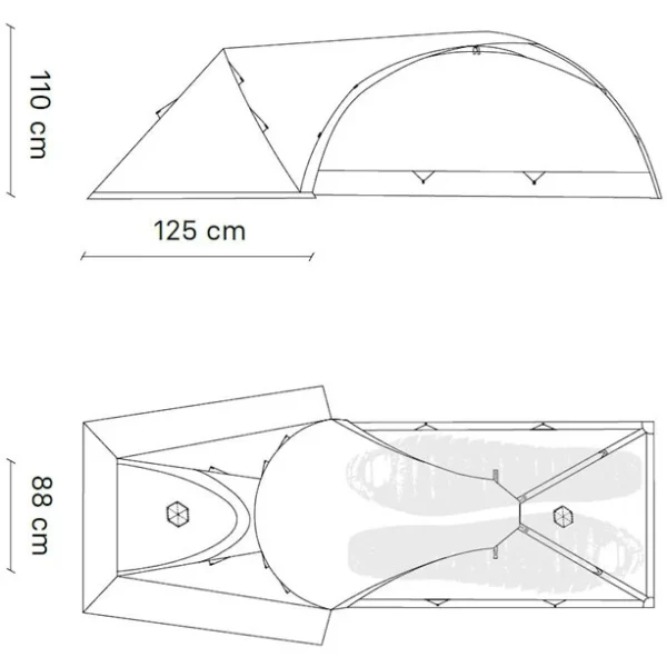 Samaya Assaut2 Dyneema Vestibule, Gris 4