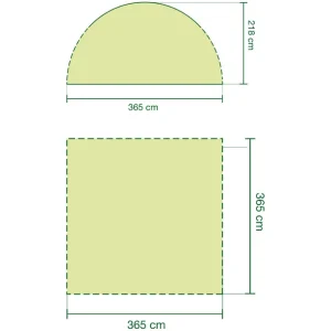 Coleman Event Shelter L 3,6×3,6m Distributeur Officiel 7