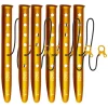 BACH Snow & Sand PAK-6 Piquets, Jaune Nouvelle Collection 5