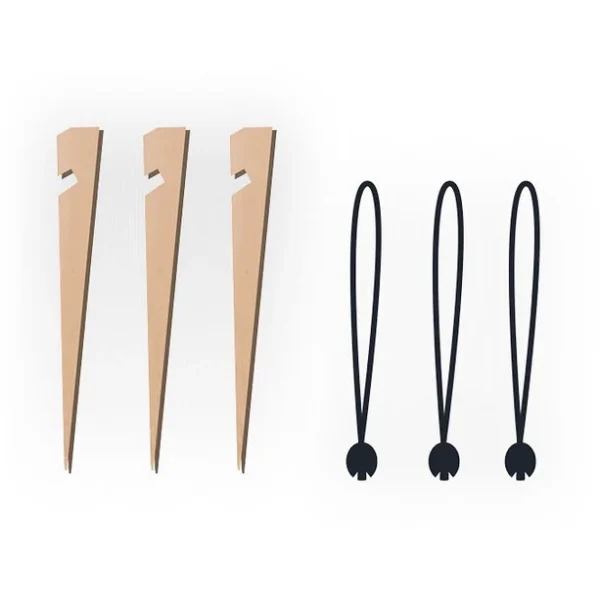 exclusivement disponibles Bent Wooden Sardines 30cm 1