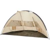 mode pas cher CAMPZ FG UV 50+ Abri Soleil Trapèze, Beige/gris 10