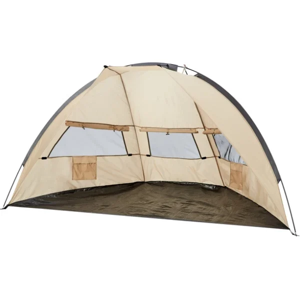mode pas cher CAMPZ FG UV 50+ Abri Soleil Trapèze, Beige/gris 3