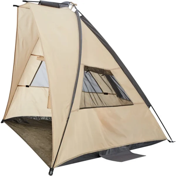 mode pas cher CAMPZ FG UV 50+ Abri Soleil Trapèze, Beige/gris 5