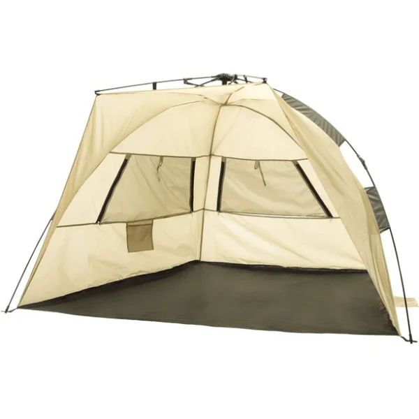 CAMPZ OT UV 50+ Tente De Plage Trapèze, Beige/gris fashion pas cher 3