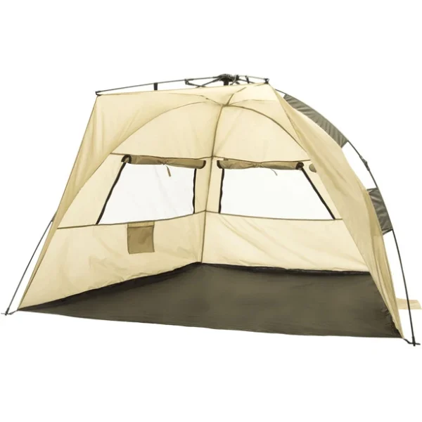 CAMPZ OT UV 50+ Tente De Plage Trapèze, Beige/gris fashion pas cher 4