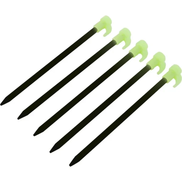 CAMPZ Sardines De Tente 20cm Phosphorescent Tête En Plastique, Jaune beauté 3