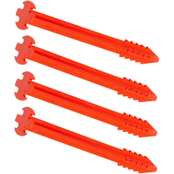 Exped Swiss Piranha RT 120 Tent Pegs 5-Pack, Rouge à prix très bas 1