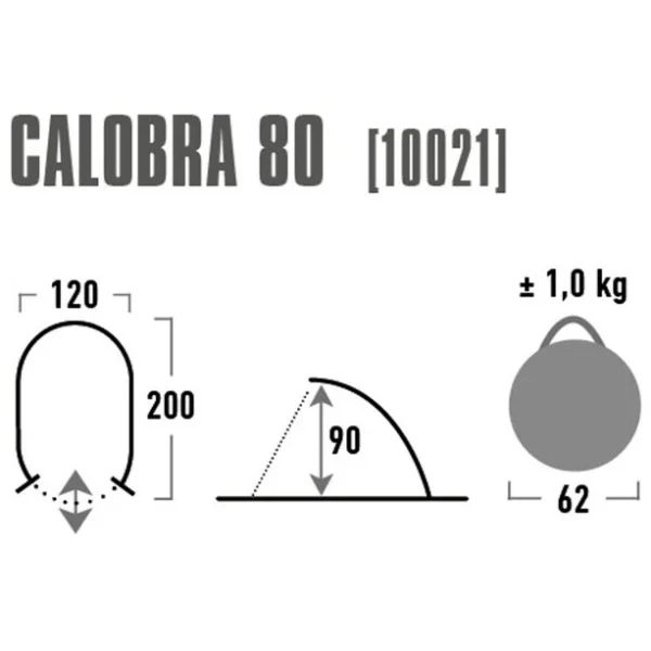 grande marque pas cher High Peak Calobra 80 Tente De Plage, Gris 4