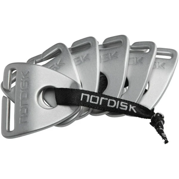 mode Nordisk Pièce En Aluminiuml 25mm 6 Pièces, Gris 3
