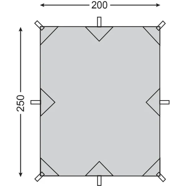 Nordisk Voss 5 ULW Bâche De Toit, Vert beauté 6
