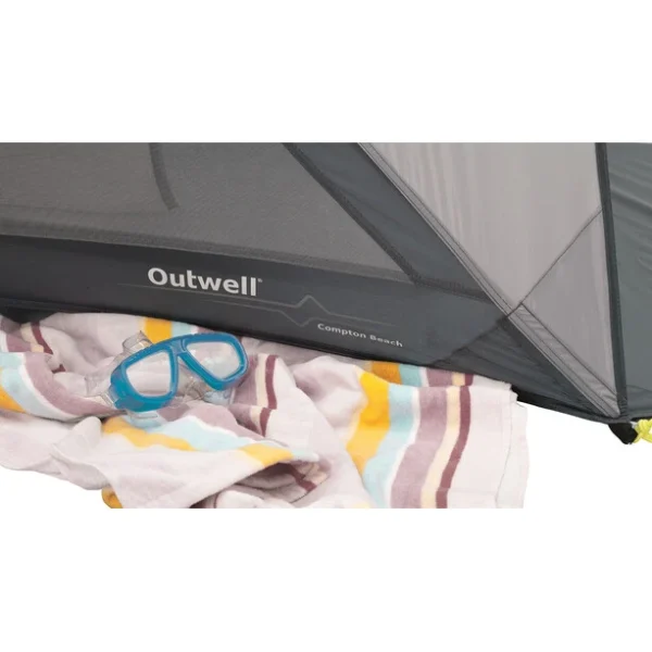 achetez pas cher Outwell Compton Abri De Plage, Gris 4