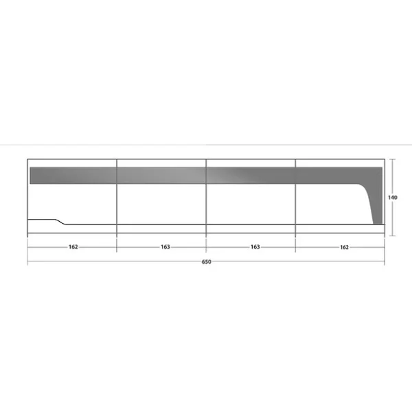 Paris Outwell Premium Pare-vent, Gris 3