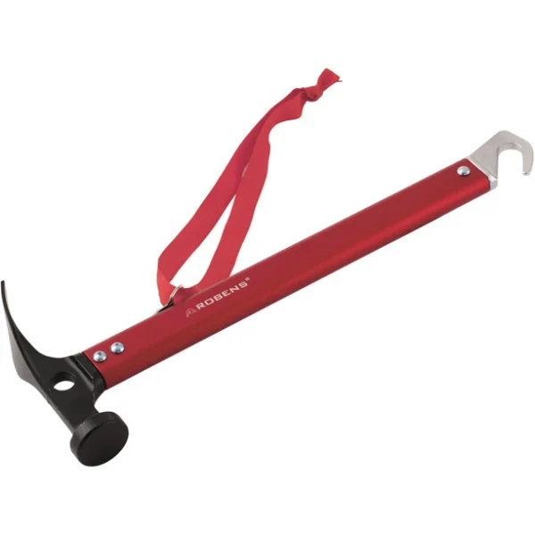 exclusivement disponibles Robens Multi Purpose Marteau, Rouge/noir 1