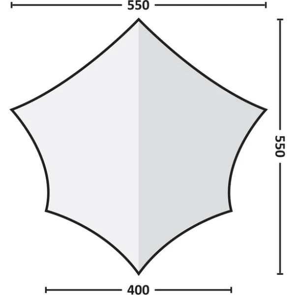 à prix promos Spatz Hexawing 550 BTC Bâche De Sol, Beige 3