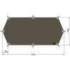 Tatonka Tarp Wing 1 LT, Gris haute qualité 16