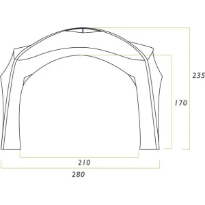 Zempire Aerobase 2 Pavillon Avec 1 Mur soldes ligne 13