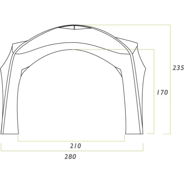 Zempire Aerobase 2 Pavillon Avec 1 Mur soldes ligne 5