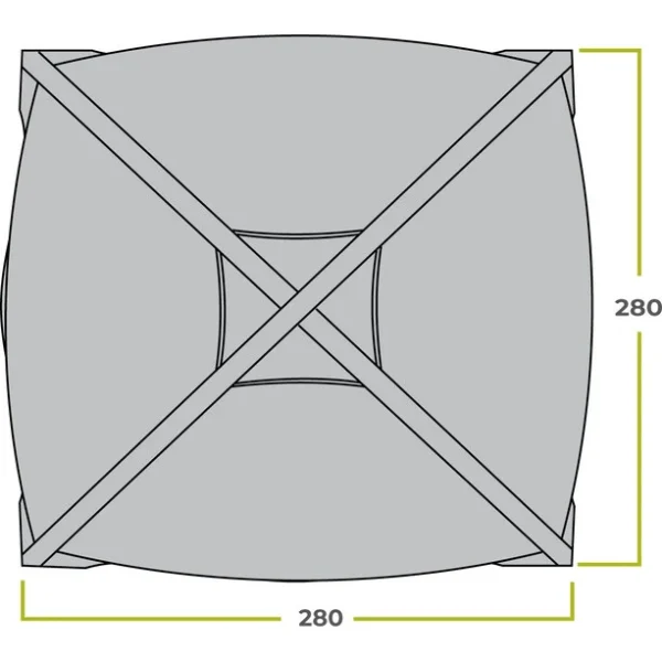 Zempire Aerobase 2 Pavillon Avec 1 Mur soldes ligne 6
